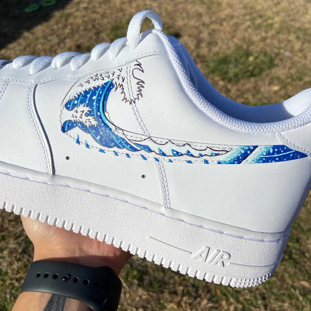 Air Force 1 Custom Little Kids’ Mamba